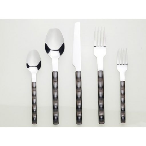 Nuovo &8211 комплект прибори за хранене &8211 30 части &8211 черно &8211 vany design