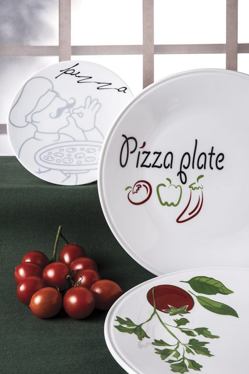 Pizza set black 7pcs