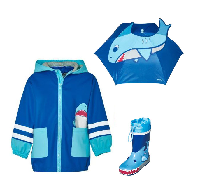 Детски дъждобран в Shark 32