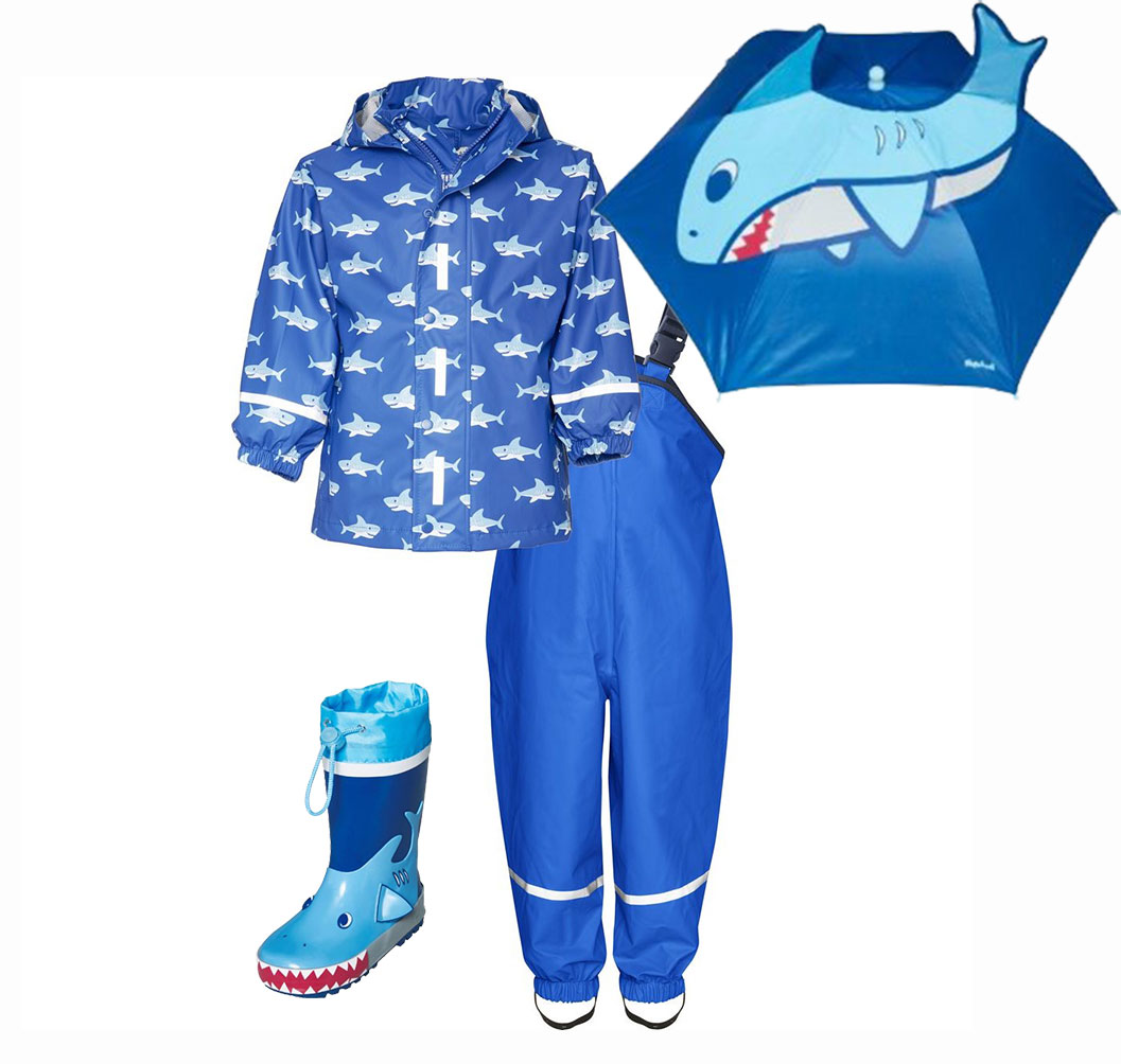 Детски дъждобран в Shark 42, PLAYSHOES
